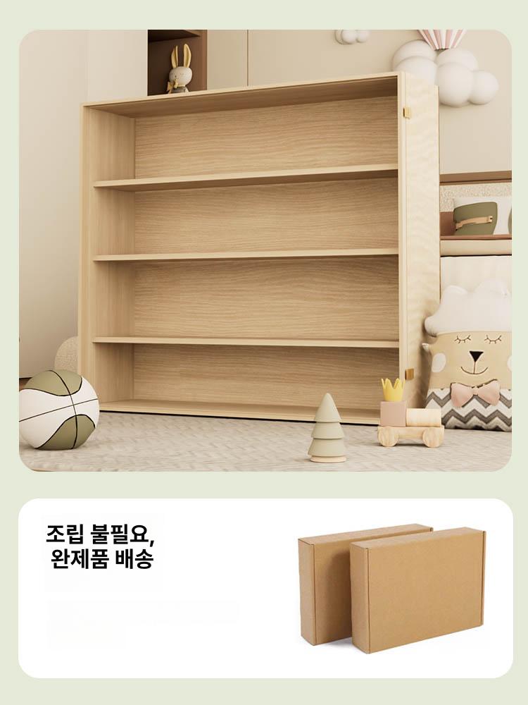 진열장 쇼케이스 인형 선반 도어 경첩문 여닫이문 조명 칸높이 전시대 수납장 아크릴 - 상세 이미지 4