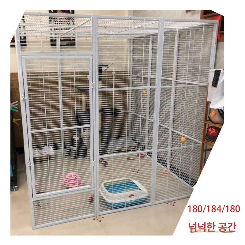 강아지울타리 펜스 철장 케이지 대형 실내외 애견 격리 안전 휴대용 - 상세 이미지 4