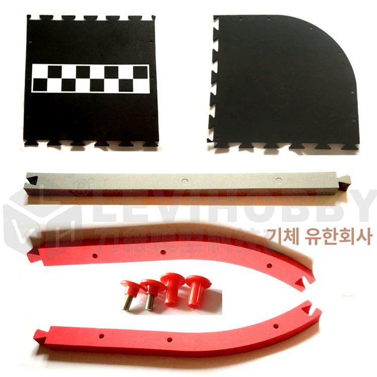 rc카 레이싱트랙 활주로 미니카 레인 스피드 서킷 드리프트 도로 레이싱카 경기장 - 상세 이미지 2