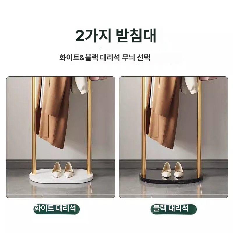 아치형 행거 골드 간이 의류걸이 옷가게 업소용 북유럽 옷걸이 선인장 - 상세 이미지 2