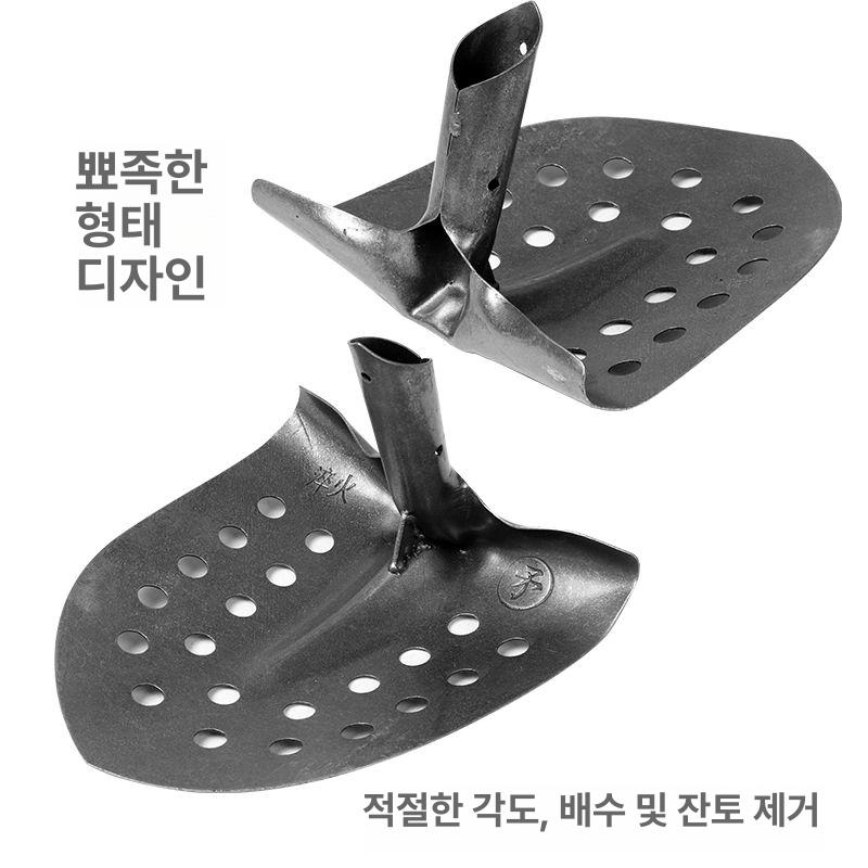 맨홀 청소삽 슬림 준설용 슬러지 롱파이프 도랑 제거 하수구 손잡이 배수구 청소도구 - 상세 이미지 3