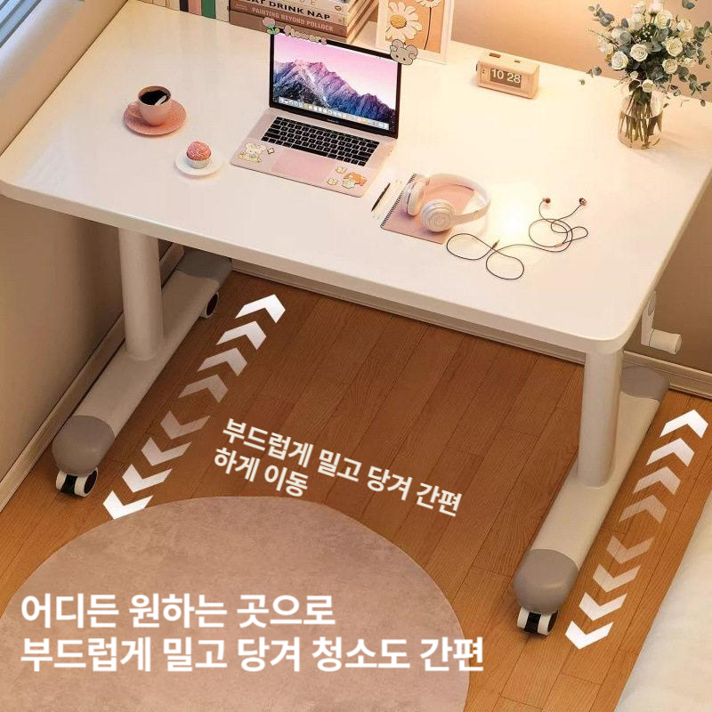 모션데스크 테이블 높이조절 사무실 전동 코너형 승강 책상 모서리 워크스테이션 조절 스탠딩 - 상세 이미지 4