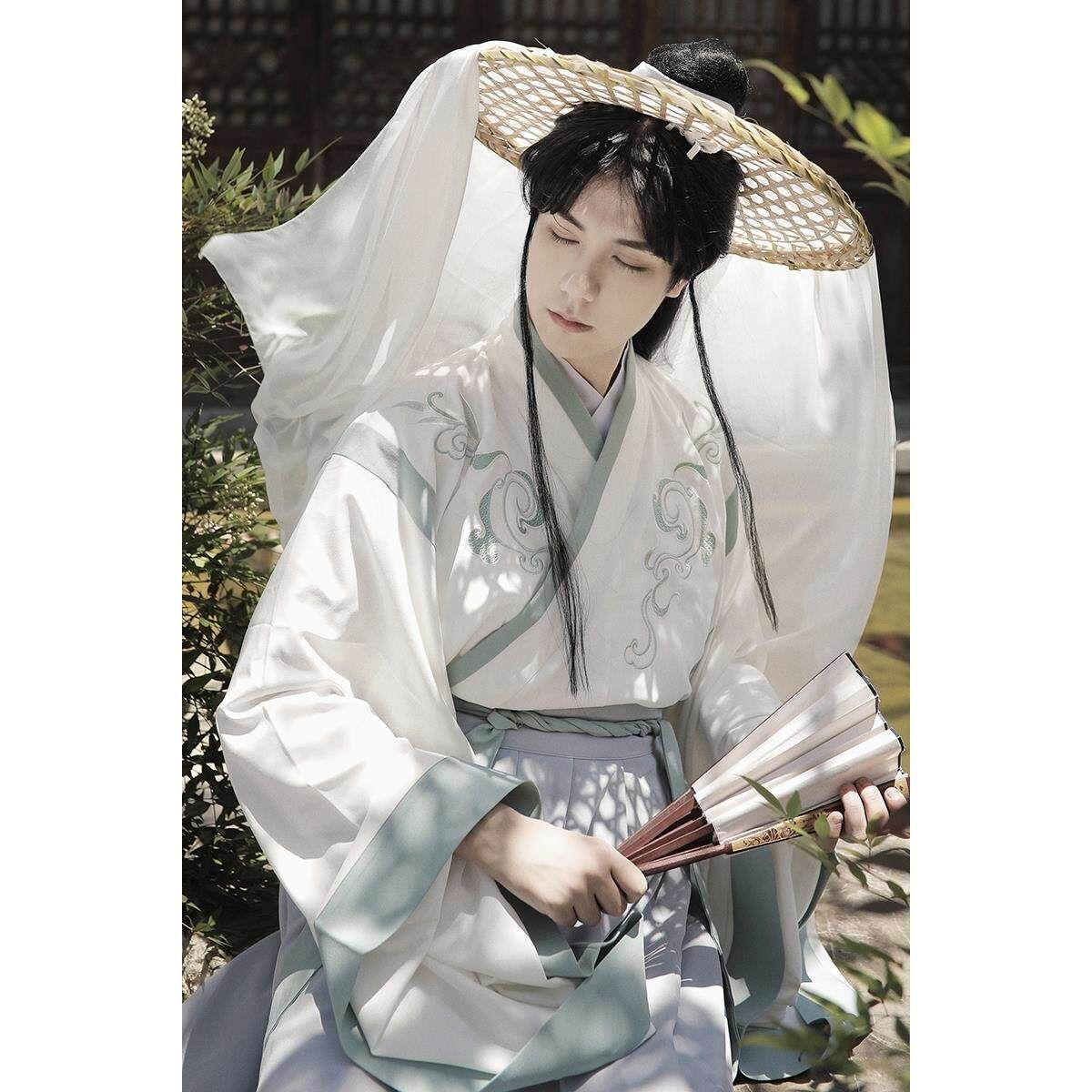 코스튬 무협의상 복장 호위무사옷 여자 코스프레 무사복 연극 남자 개량한복 단체복 - 상세 이미지 4
