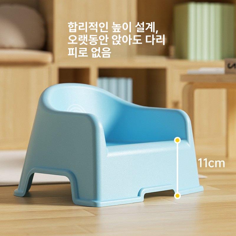 플라스틱낮은의자 보조의자 사각 발판 풋스툴 미니스툴 작업 스툴의자 스텝스툴 - 상세 이미지 3