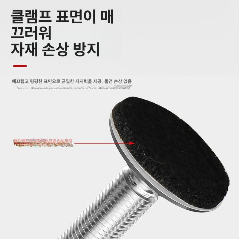 가구 고정클립 스틸 패널 액세서리 도구 하드웨어 커넥터 경첩 래치 보조 서랍클립 - 상세 이미지 3