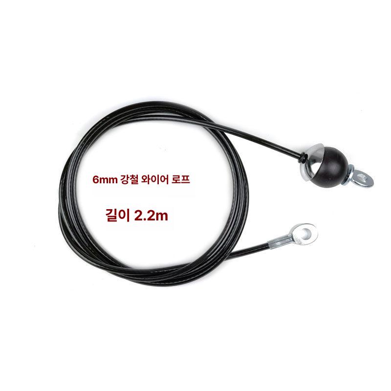 홈짐 케이블 도르레 푸쉬다운 삼두운동 와이어 헬스장 헬스머신 홈트 바 - 상세 이미지 4