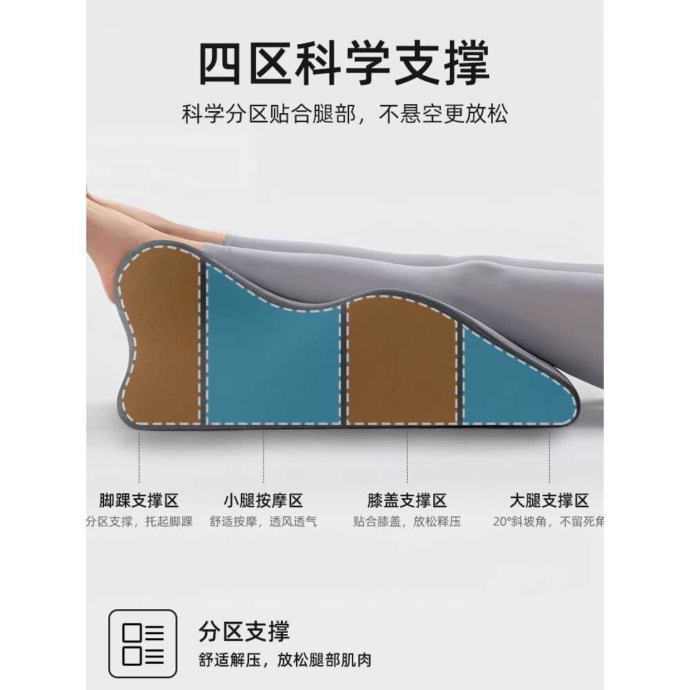 경사 상체 배게 역류성베개 쿠션 엎드린자세 허리 이석증 순환 필로우 삼각형 노인 - 상세 이미지 3