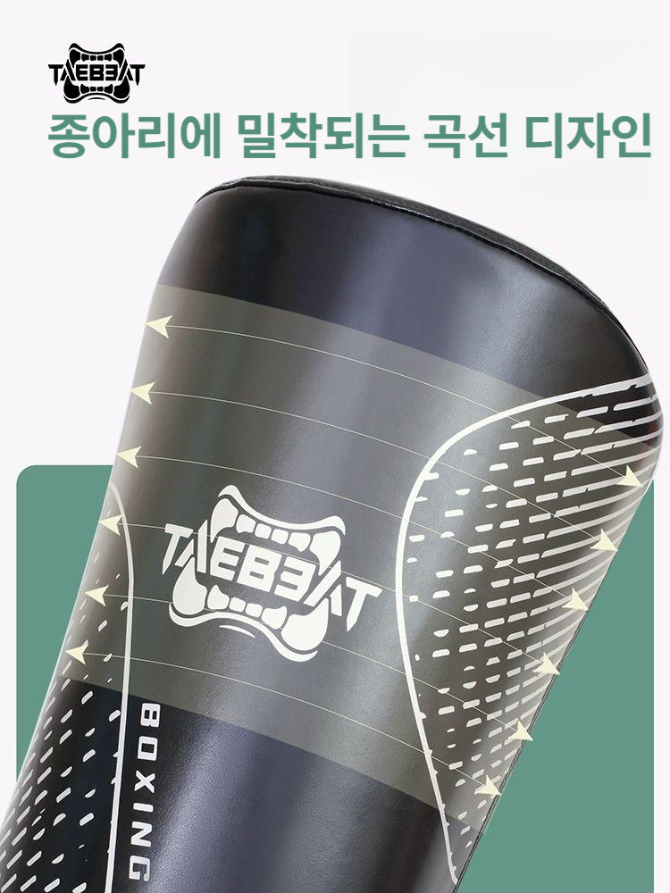 카프킥 미트 두꺼운 복싱 패드 연습 무에타이 훈련 카프킥미트 권투 로우킥 종아리 - 상세 이미지 2