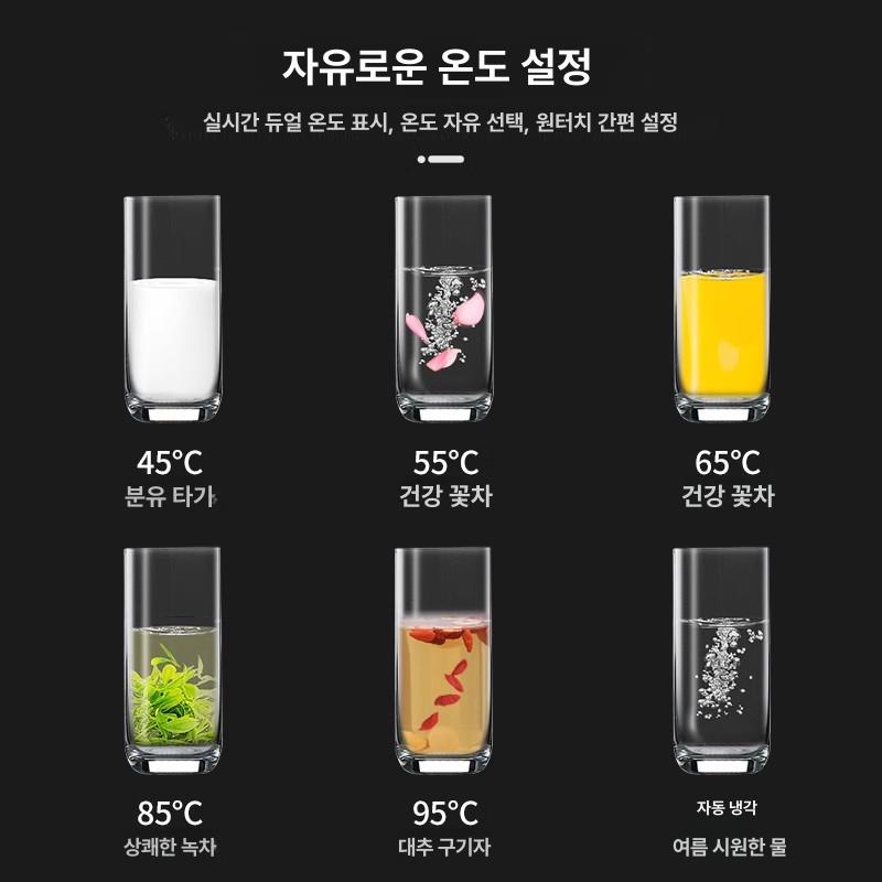 보온티포트 대용량정수기 온도조절 사무실 음수대 항온 주전자 - 상세 이미지 2