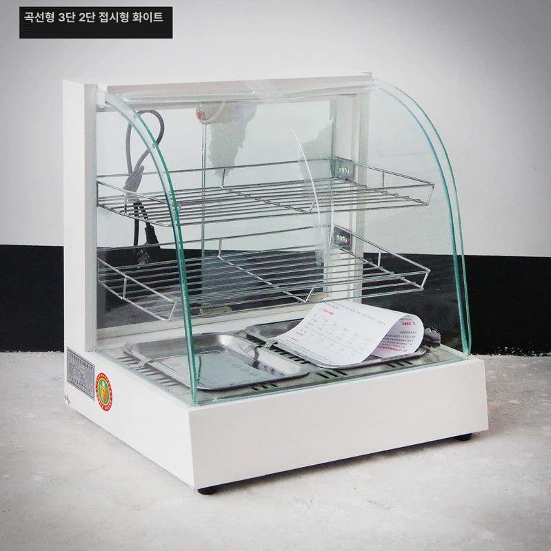 업소용온장고 튀김족발 음식쇼케이스 보온장 미니냉장고 소형 - 상세 이미지 2