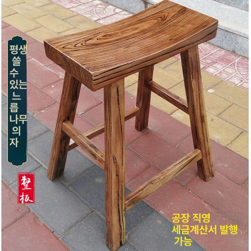 사각 화분스툴 현관 우드의자 간이 거실 체어 디자인 발받침 높이 풋스툴 보조스툴 - 상세 이미지 2