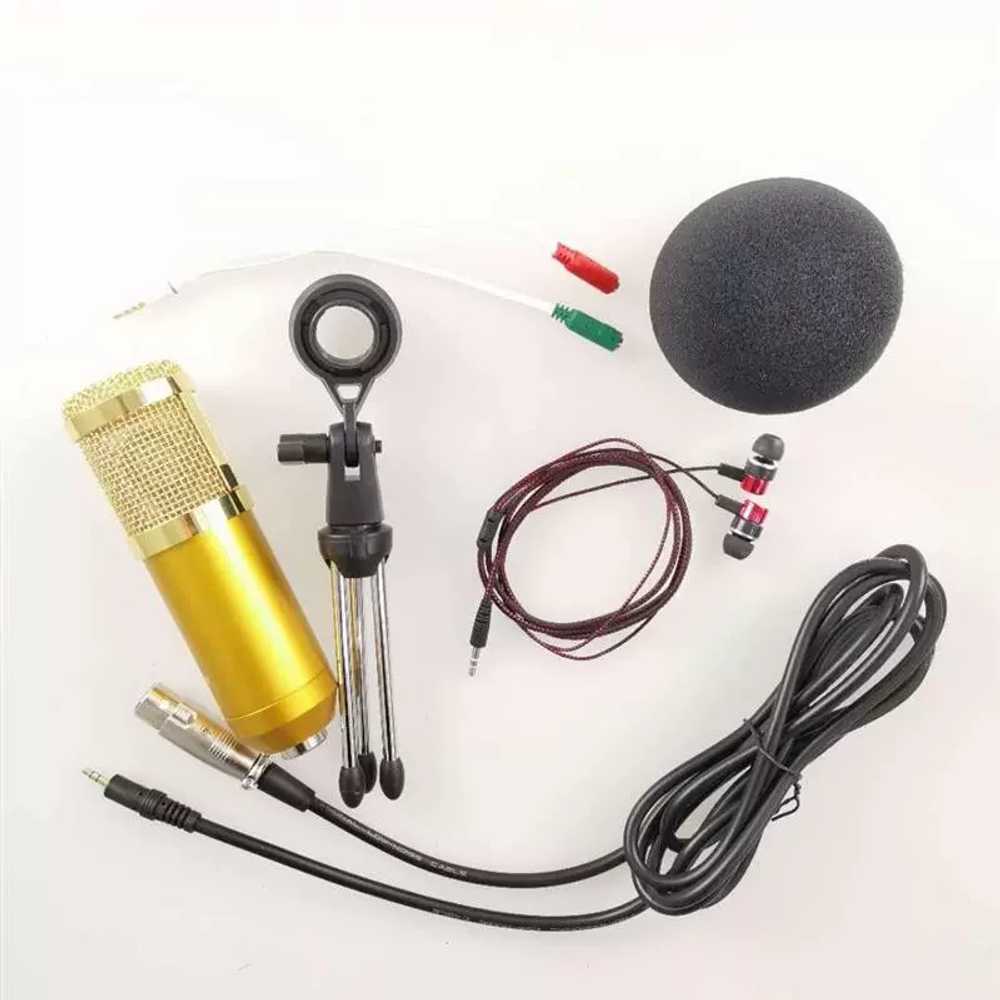 USB 유튜버 아이폰 녹음용 촬영장비 스탠드 노래 유튜브마이크 지향성 브이로그 - 상품 이미지