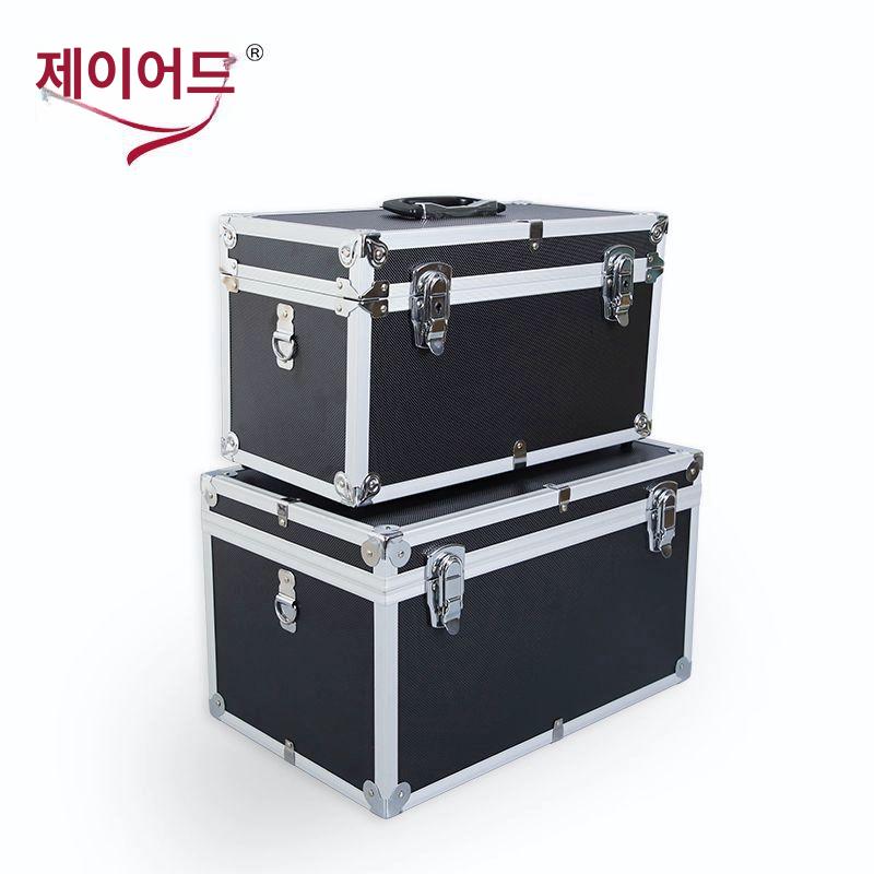 알루미늄 케이스 하드 촬영장비 가방 카메라캐리어 보관함 가로 보호 상자 기내용 - 상세 이미지 4