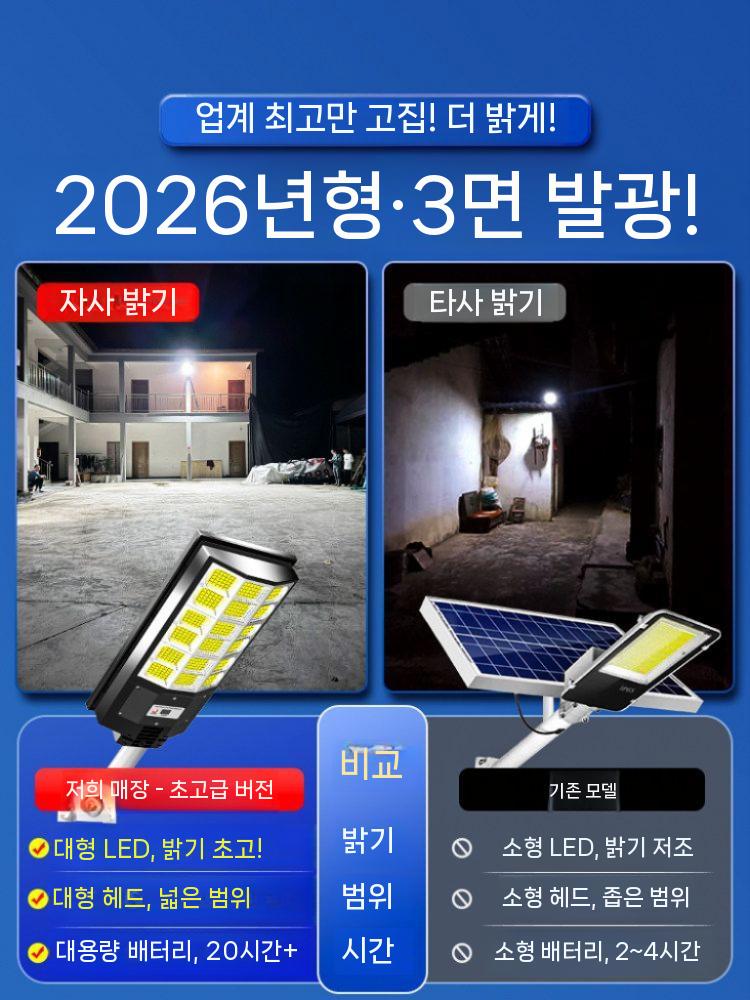 태양광 야외정원등 센서등 벽부 정원등 야외조명 태양열 계단등 전등 램프 무선 마당 전구 - 상세 이미지 2