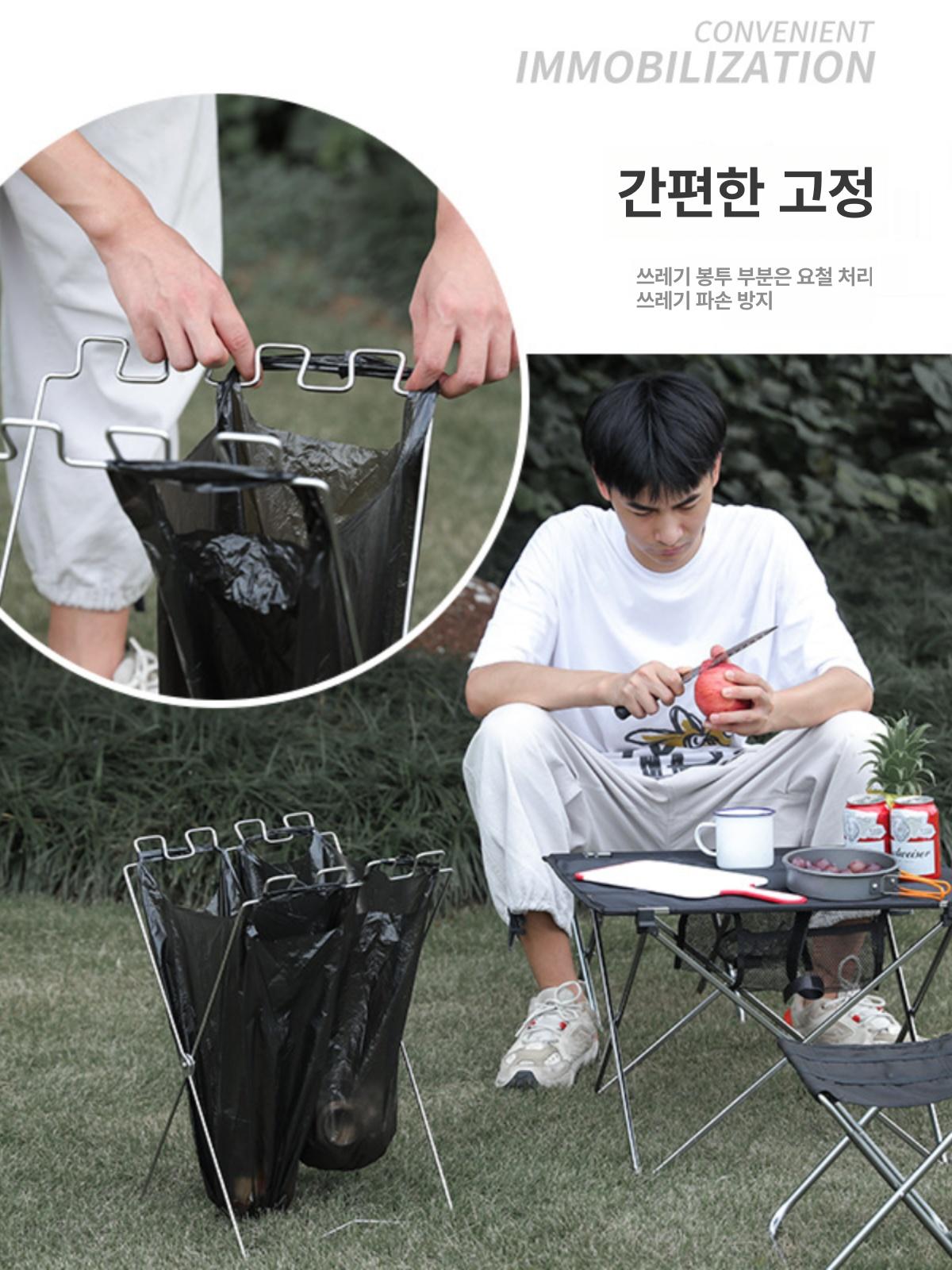 아이스박스 쿨러 대형 캠핑행어 스테인리스 페스티벌 미니 가방 피크닉백 - 상세 이미지 4