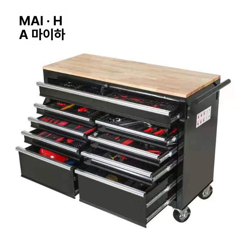서랍 공구함 멀티 바퀴달린 하드웨어 툴박스 선반 툴백 볼트 나사 자재 보관 정리 이동식 - 상세 이미지 2