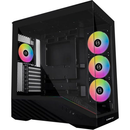 [해외]리안리 컴퓨터 케이스 V100 ATX 미드 타워 PC 4개 120mm ARGB PWM 팬 Mid Tower - 4 RGB Fans