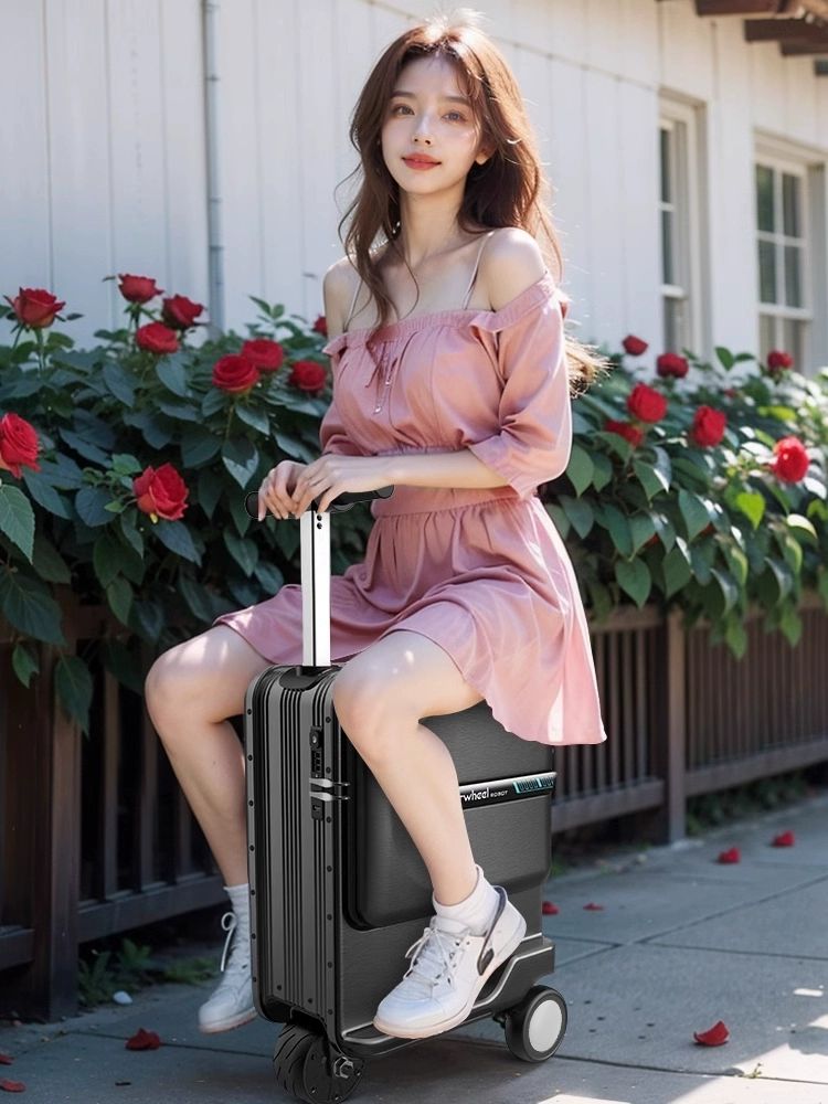 타는캐리어 여행가방 기내용 탈수있는 전동캐리어 여행용 타고다니는 탑승형 - 상세 이미지 3