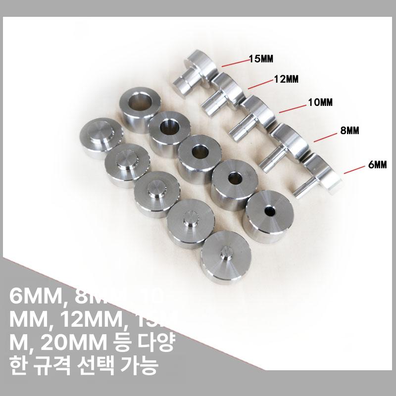 약품 압정 타블렛 제조기 금속 몰드 분말 압축 장치 실험실 조제 당의 틀 - 상세 이미지 3