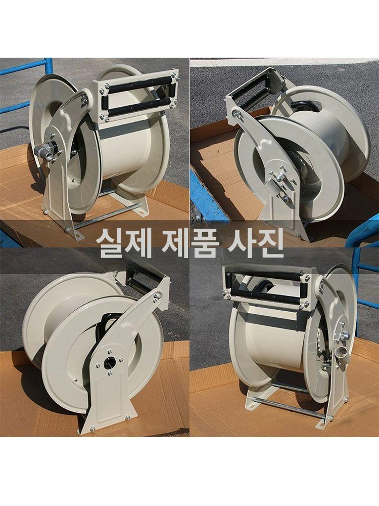 자동 호스릴 주유건 급유 오일건 브라켓 가이드 물호스 릴호스 주유기 거치 농업용 - 상세 이미지 4