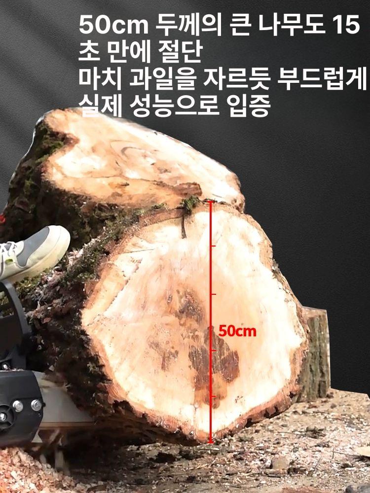 전기톱 목공 고출력 미니 무선전기톱 충전식 체인 무선 기계 독일기술 쇠톱 전동톱 톱 - 상세 이미지 5