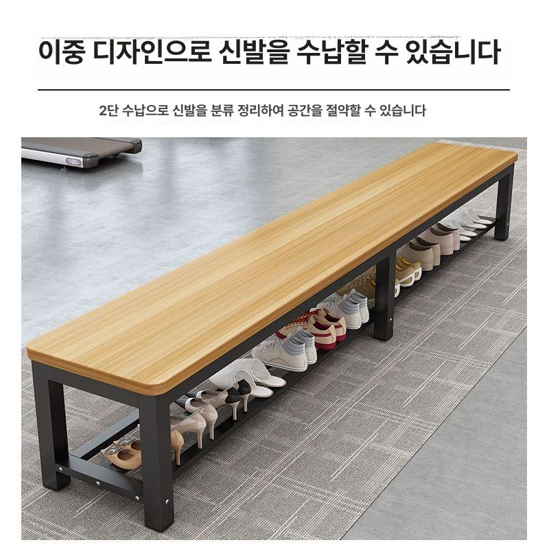 병원 탈의실의자 찜질방 대기 식당 실내 웨이팅 사우나 스툴 좌석 벤치의자 체육관 - 상세 이미지 4