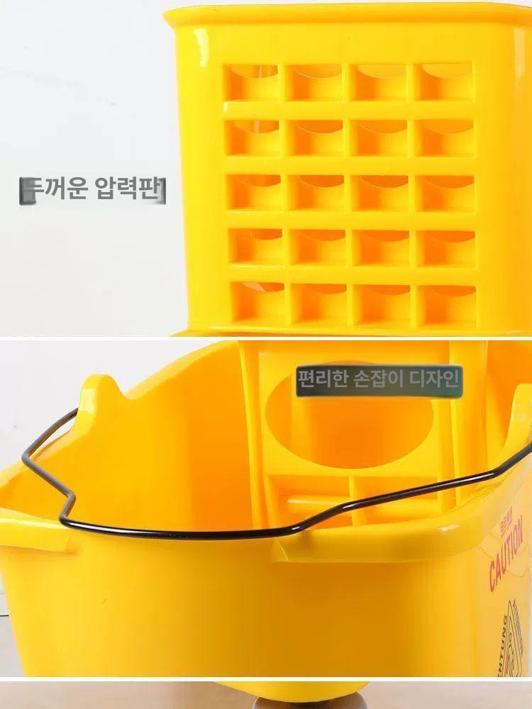 압착 업소용대걸레 복도청소용대걸레 바닥걸레 청소마대 실내대걸레 업소용마포걸레 - 상세 이미지 5