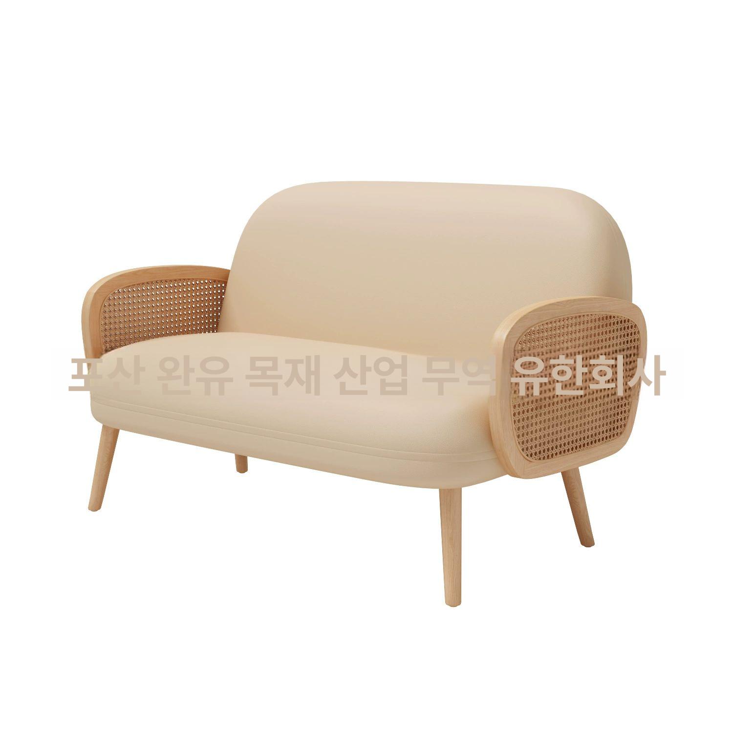 가정용 카페소파 거실쇼파 로비 라운지체어 심플 디자인 패브릭 북유럽 업소용 - 상세 이미지 2