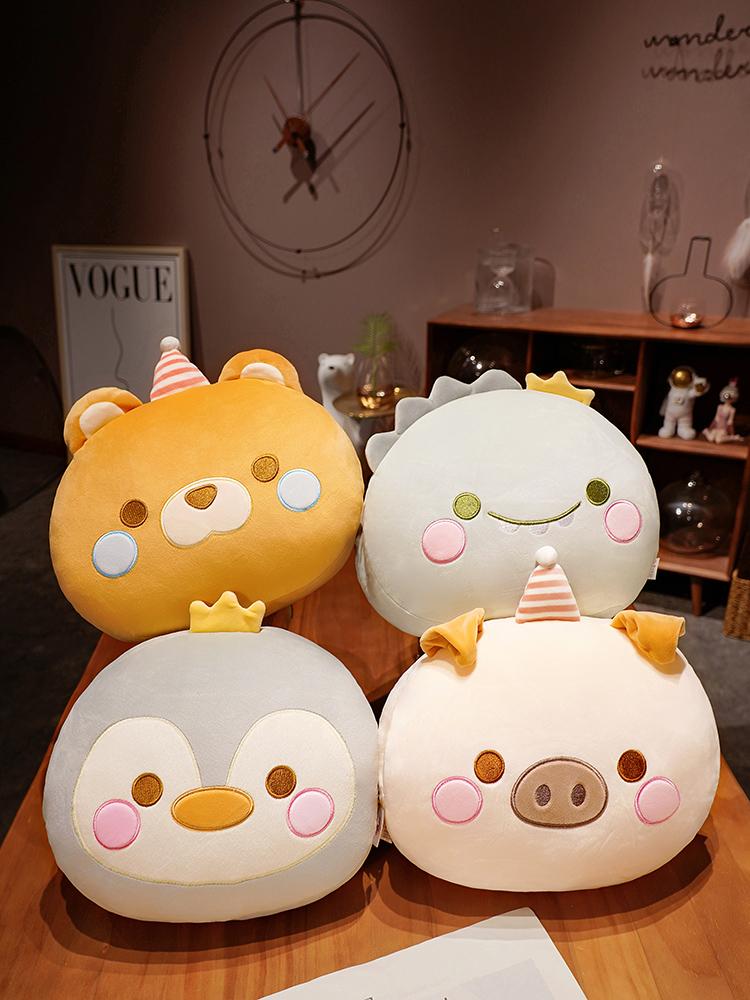 낮잠베개 캐릭터쿠션 동물 감성 낮잠쿠션 학생 휴식 귀여운 별자리 등쿠션 디자인 - 상세 이미지 3