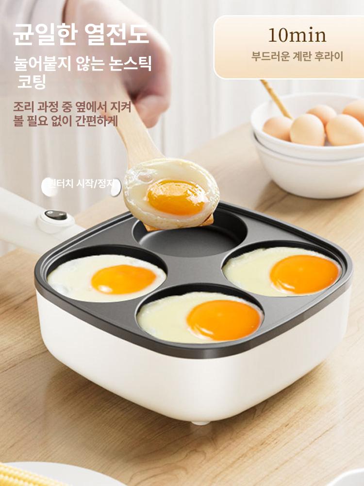 계란후라이팬 전기 다기능 논스틱 에그팬 달걀 업소용 오믈렛 멀티팬 - 상세 이미지 4