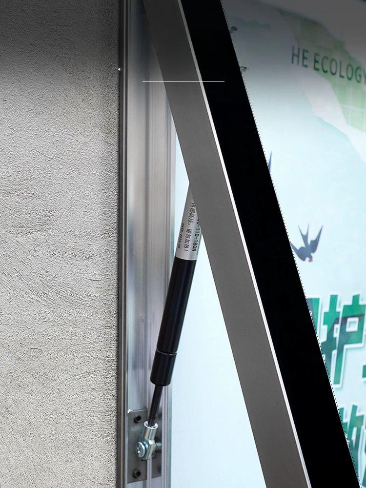 광고판 야외게시판 개폐 학교 캠퍼스 외부 회사 아파트 유압식 교회 개방 보드 기본 - 상세 이미지 2