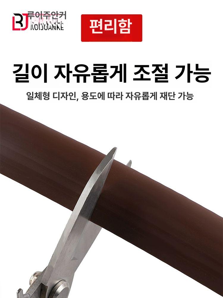 pvc 문턱 경사로 미끄럼방지 실내 진입판 높이 로봇청소기경사판 발판받침대 발판 - 상세 이미지 3