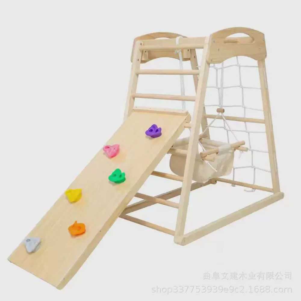 가드닝 타워 나무 놀이터 컨베이어 클라이밍 구름사다리 계단 벽 실내구름다리 고가 - 상품 이미지