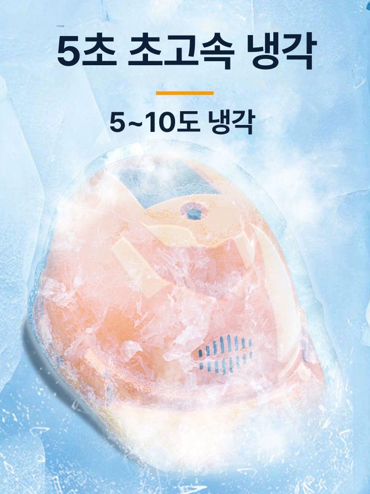 쿨링 안전모 건설현장 작업모 헬멧팬 선풍기 여름용 통풍 엔진 모자 - 상세 이미지 3