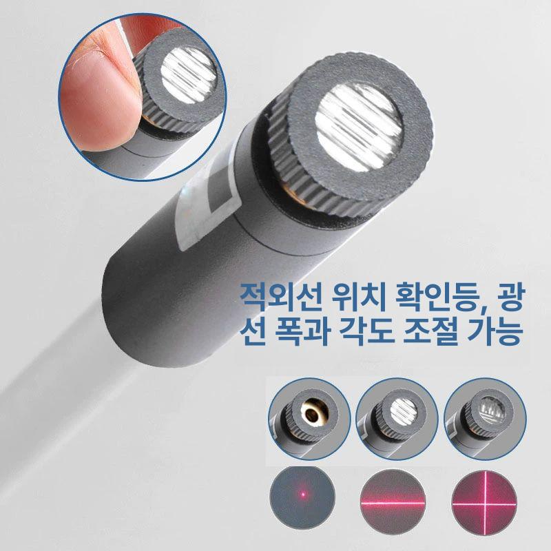 조명 도트위치확인등 레이저 고정밀 레이저조명 위치 측량 도트 적색등 초점 컬러 라인 십자 - 상세 이미지 5