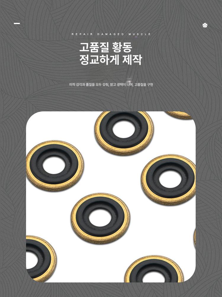 산소 압력 조절기 가스켓 씰 측정 도구 수입 전문 주방 공사 세트 용품 - 상세 이미지 4