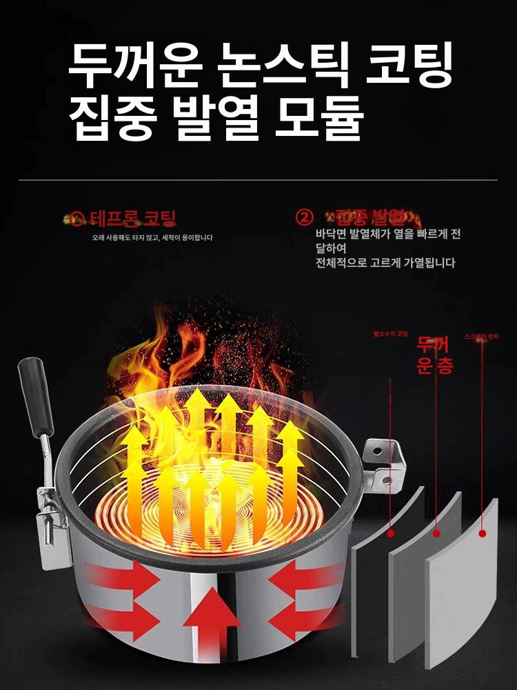 영화관 업소용팝콘기계 매장용 가정용 만들기 아크릴 뻥튀기 어린이집 팝콘제조기 - 상세 이미지 4