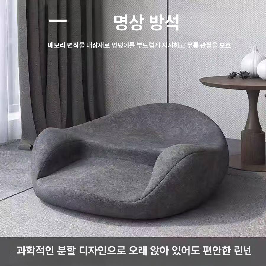 명상 좌식 의자 쿠션 메모리폼 기도용 바닥 앉기 편한 가정용 운동 스트레칭 요가매트 - 상세 이미지 2