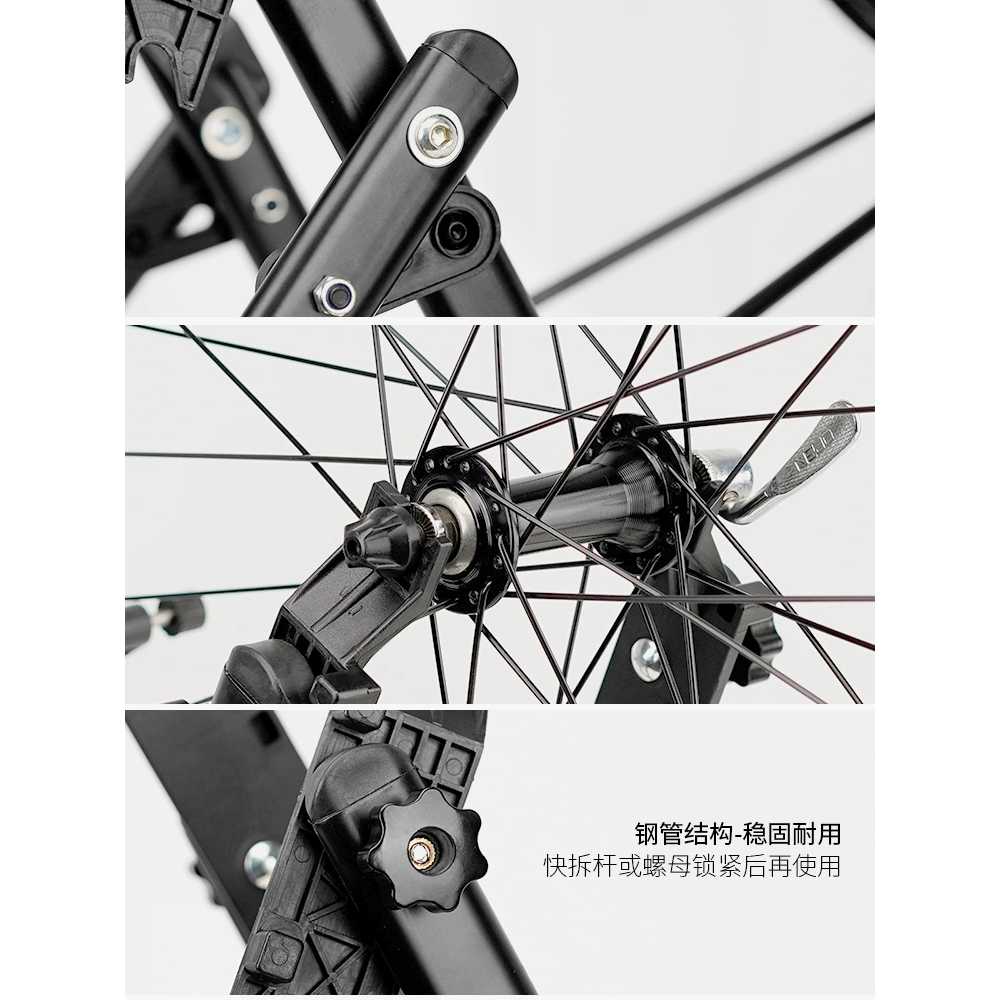 바퀴수리 수직 장비대 실내 림정렬 스탠다드 후프 바이크 자전거수리대 프레임 도구 이미지 6