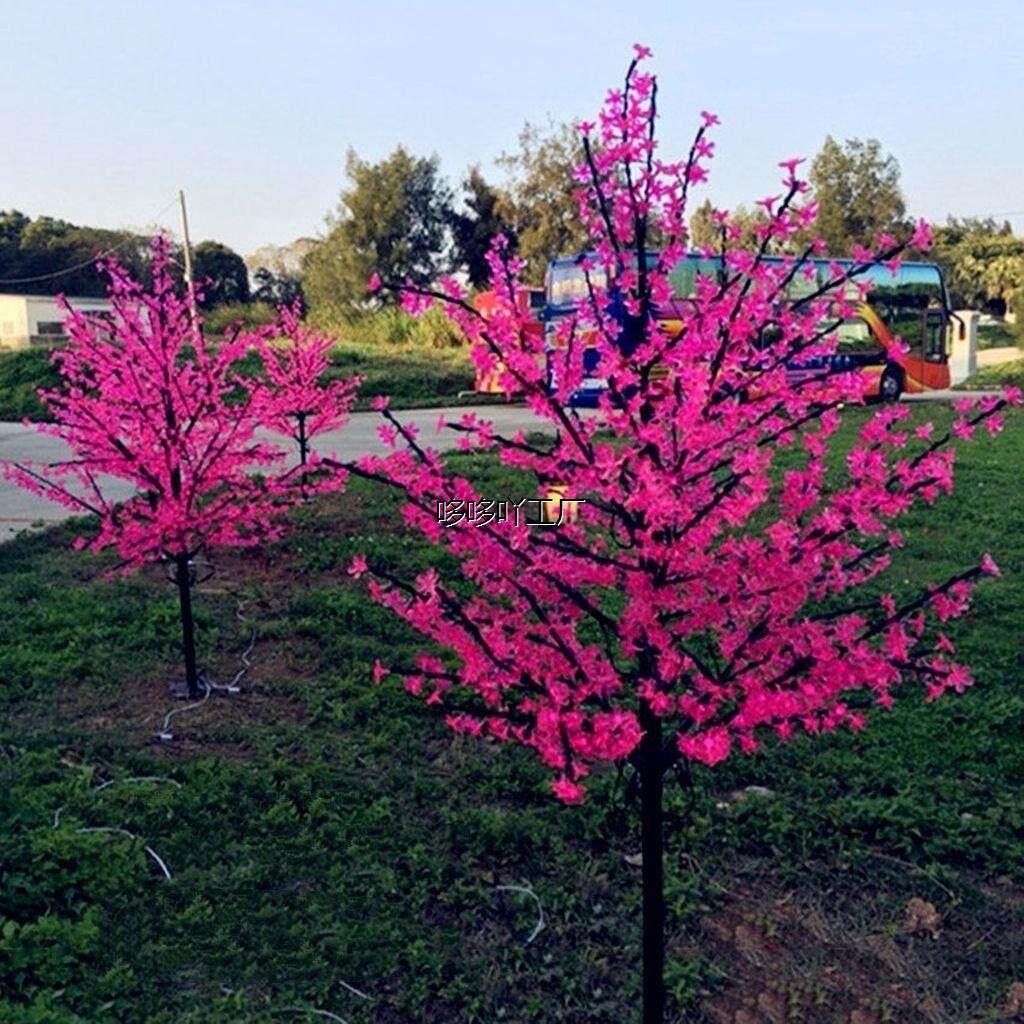 led 꽃 광섬유 정원 카페 태양광 웨딩 조명 야외 갈 라이트 랜드 장식용 무드등 축제 - 상세 이미지 3