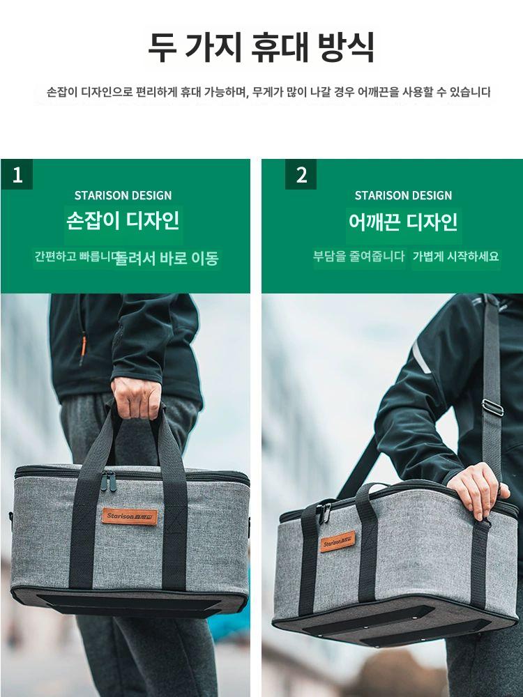 보호 카메라백 헤링본 슬링백 숄더백 미러리스 매틴 후지 디카 렌즈 캔버스 - 상세 이미지 5