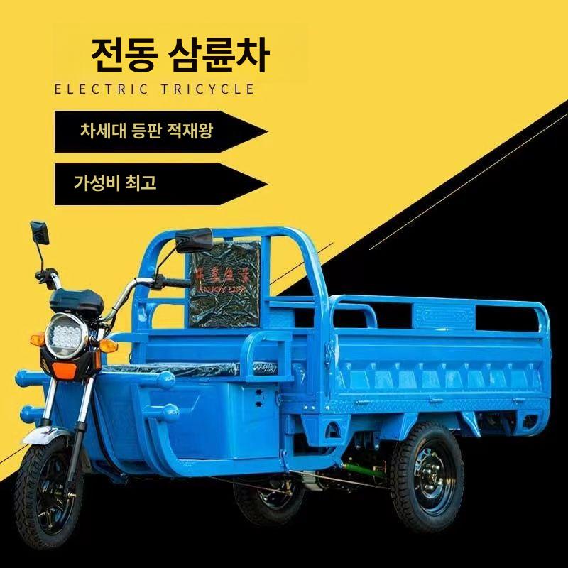 농업용 전기스쿠터 삼륜 스쿠터 60V 소형 모빌리티 삼륜차 트라이크 운반차량 - 상세 이미지 2