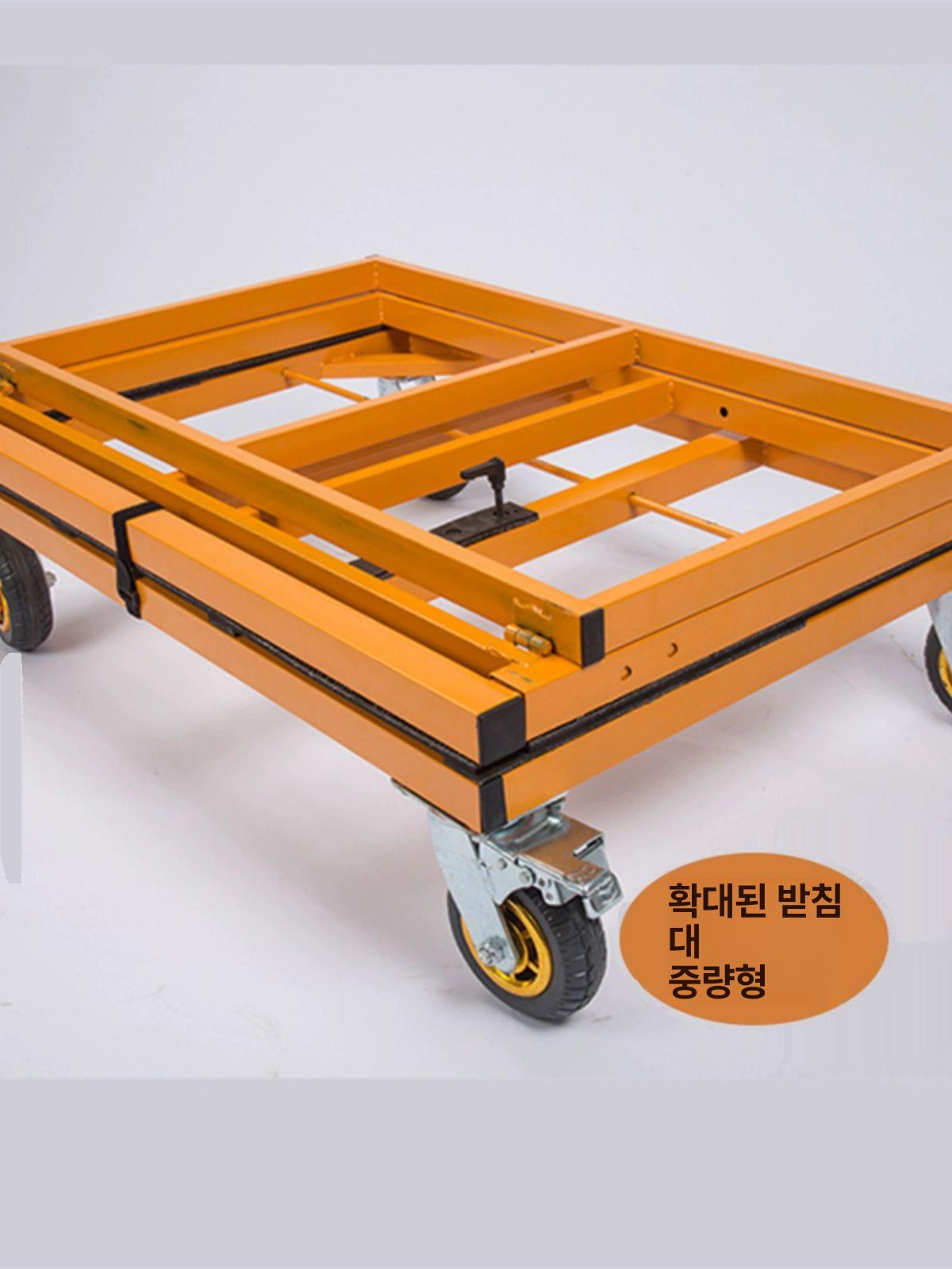 석고보드 유리운반대 바퀴 운반기 구루마 끌차 유리대차 수레 트롤리 운반대차 - 상세 이미지 4