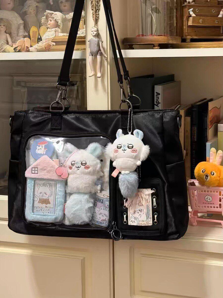 덕질가방 보부상 대용량 투명포켓 덕질용 가방 이타백 콘서트가방 - 상세 이미지 4