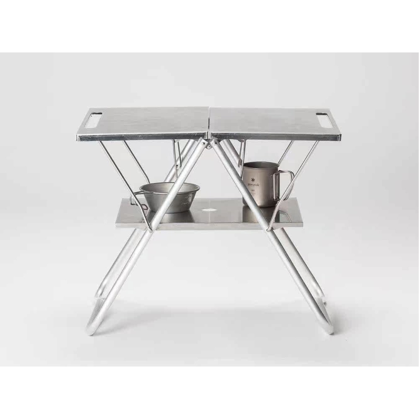 스테인리스 스틸 접이식 STAINLESS 초경량 300ml 스텐 머그 450 - 상품 이미지
