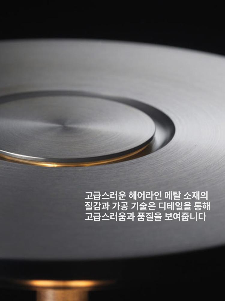 탁상 인테리어조명 카페 무선조명 침실무드등 무선테이블조명 단스탠드 북유럽 레트로 - 상세 이미지 4