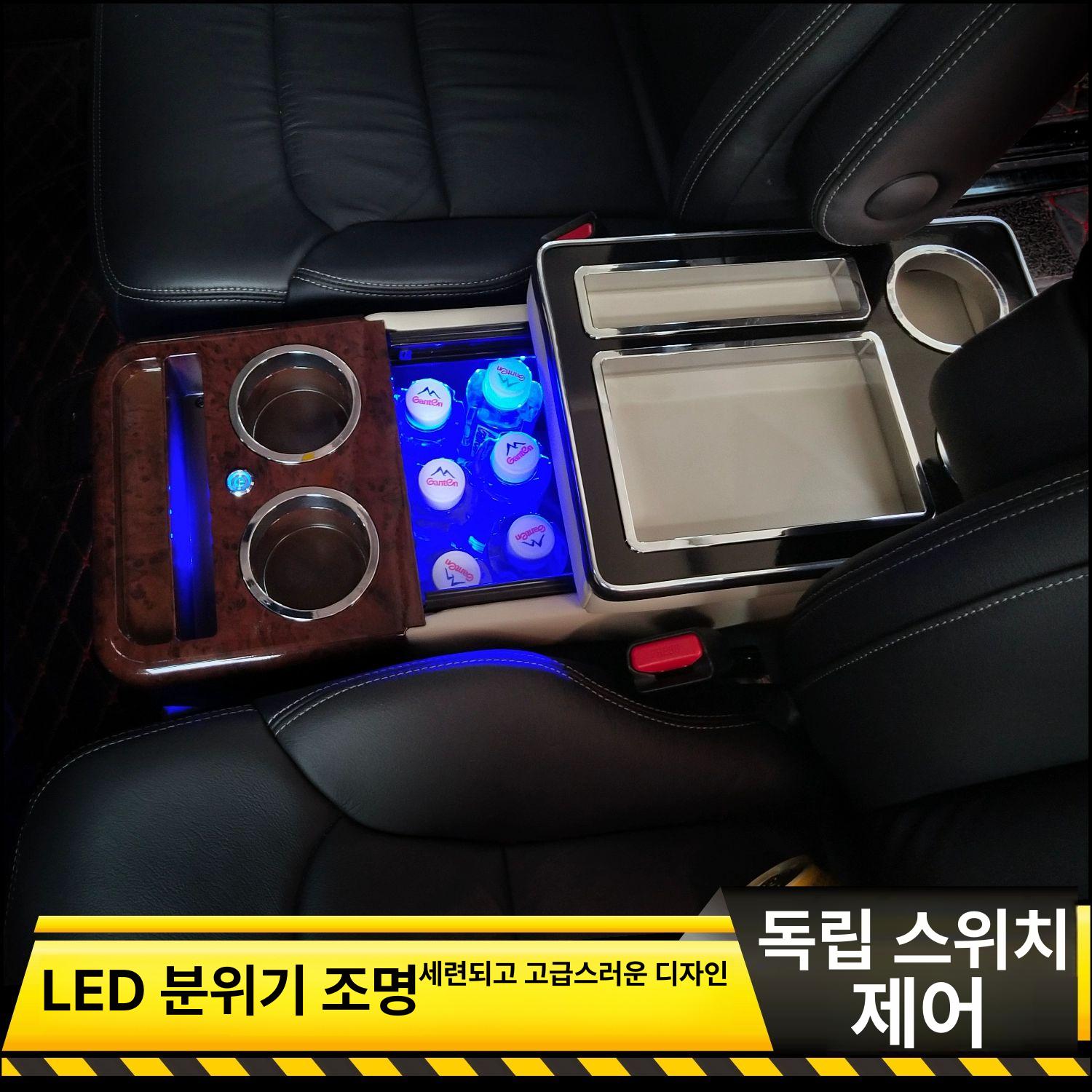싼타페 팰리세이드 2열 통로 매트 친환경 트렁크매트 자동차 인테리어 악세사리 - 상세 이미지 4