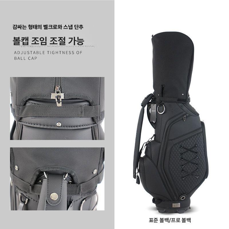 골프가방 덮개 레인커버 항공 여행용 백 투명 캐디백 카트 우천 비 - 상세 이미지 4