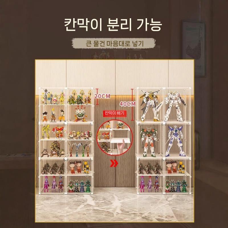 투명 장식장 수납장 진열 진열장 술진열장 진열대 술장식장 위스키진열장 양주장식장 양주 거실 - 상세 이미지 4