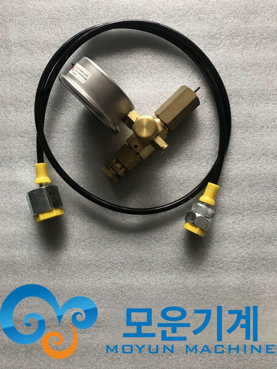 유압 압력계 테스터 가스충전 진공 디지털 측정기 수압계 어댑터 압력게이지 커넥터 - 상세 이미지 4